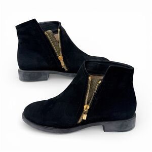 BEAUTIFEEL BLACK SUEDE BOOTIES